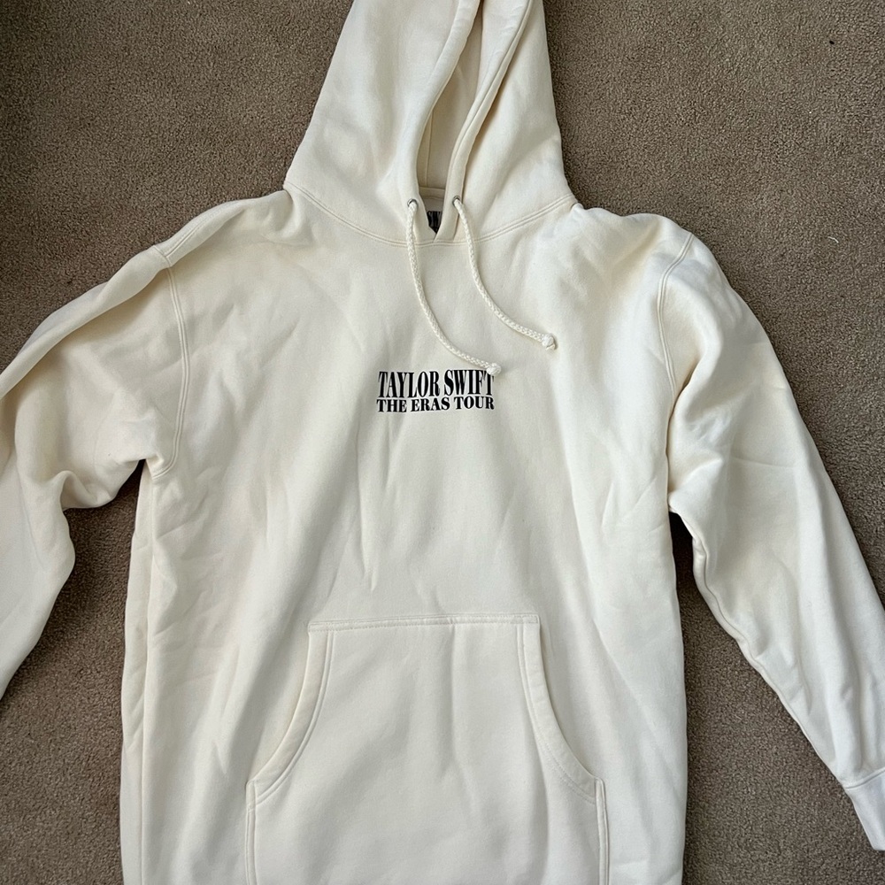 Taylor Swift The Eras Tour Cream Hoodie